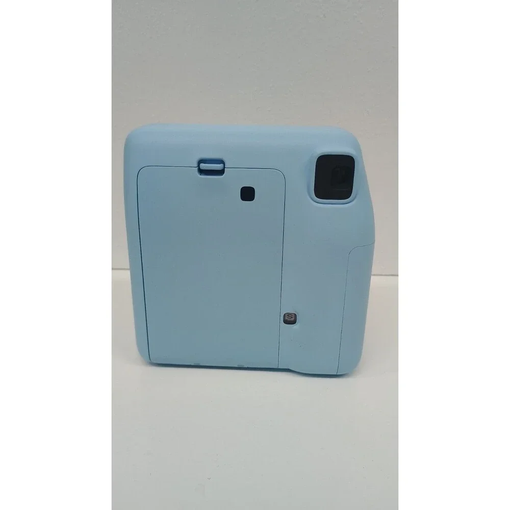 FujiFilm INSTAX Mini SE Instant Camera Light Blue Tested & Works Pre-owned - Picture 4 of 6